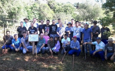 A JSFLORESTAL monitorou e orientou atividades de plantio de mudas florestais nativas